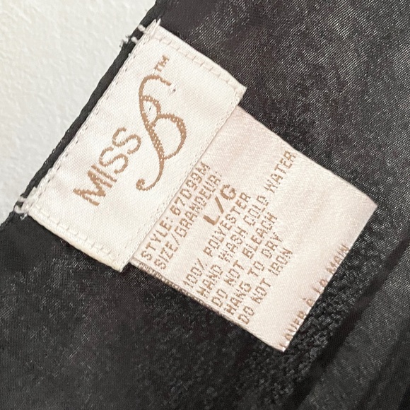 Vintage Y2K 90s Maxi dress Asymmetrical Sequins Whimsical Dark Fairy Romantic L - Picture 2 of 11